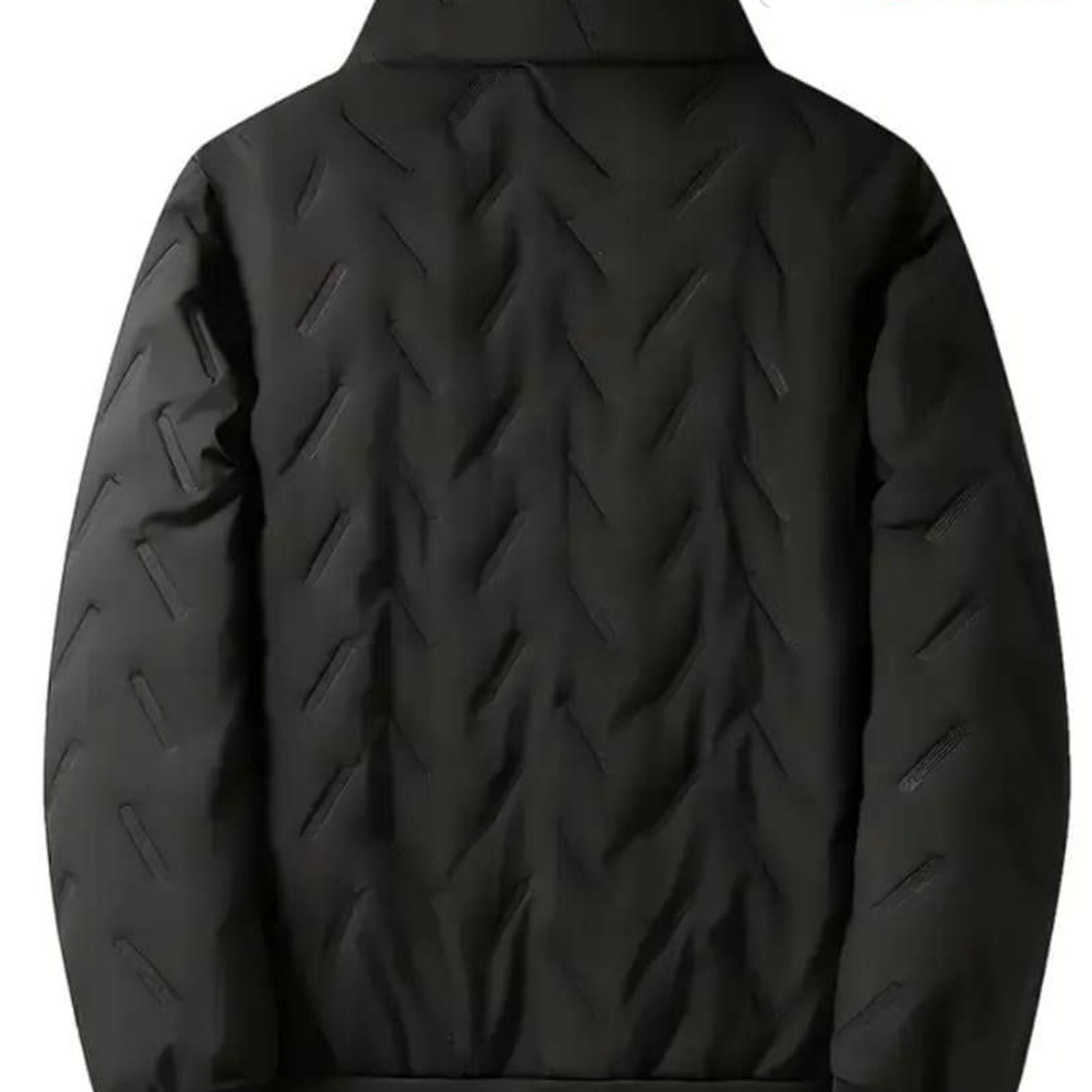 Thick Fleece Lined Warm Stand Collar Cotton Jacket