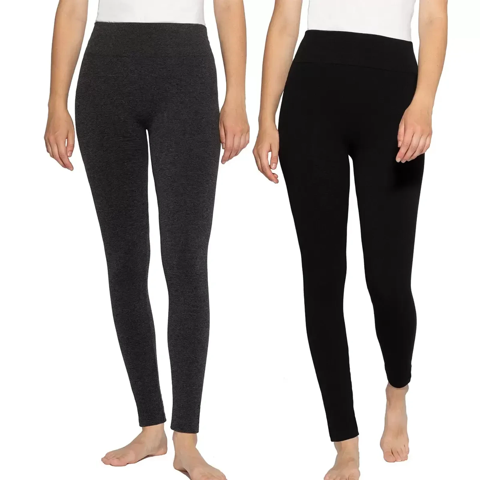 Thick, fleece-lined thermal leggings